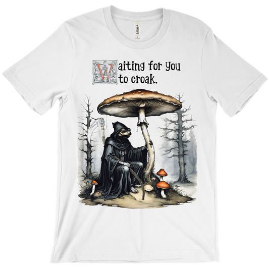 Waiting for you to Croak - Wind in the Willows Tee