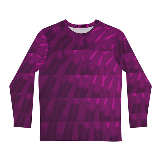 Purple Shower Men's Long Sleeve Shirt - Lizard Vigilante