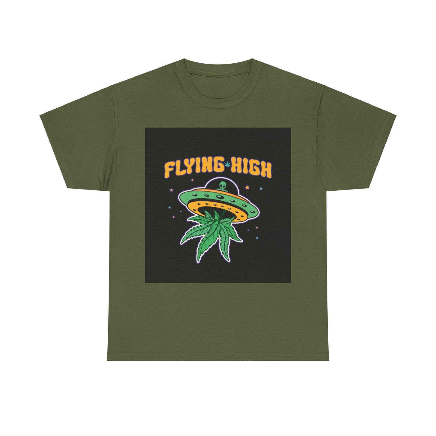 Alien Smoke Unisex Heavy Cotton Tee - Lizard Vigilante