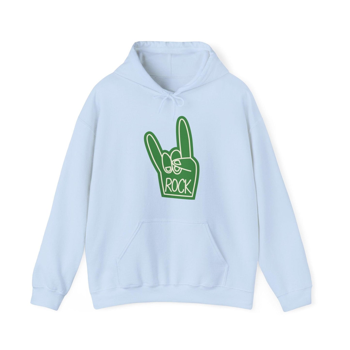 Rock Hand Sign Unisex Heavy Blend™ Hooded Sweatshirt - Lizard Vigilante