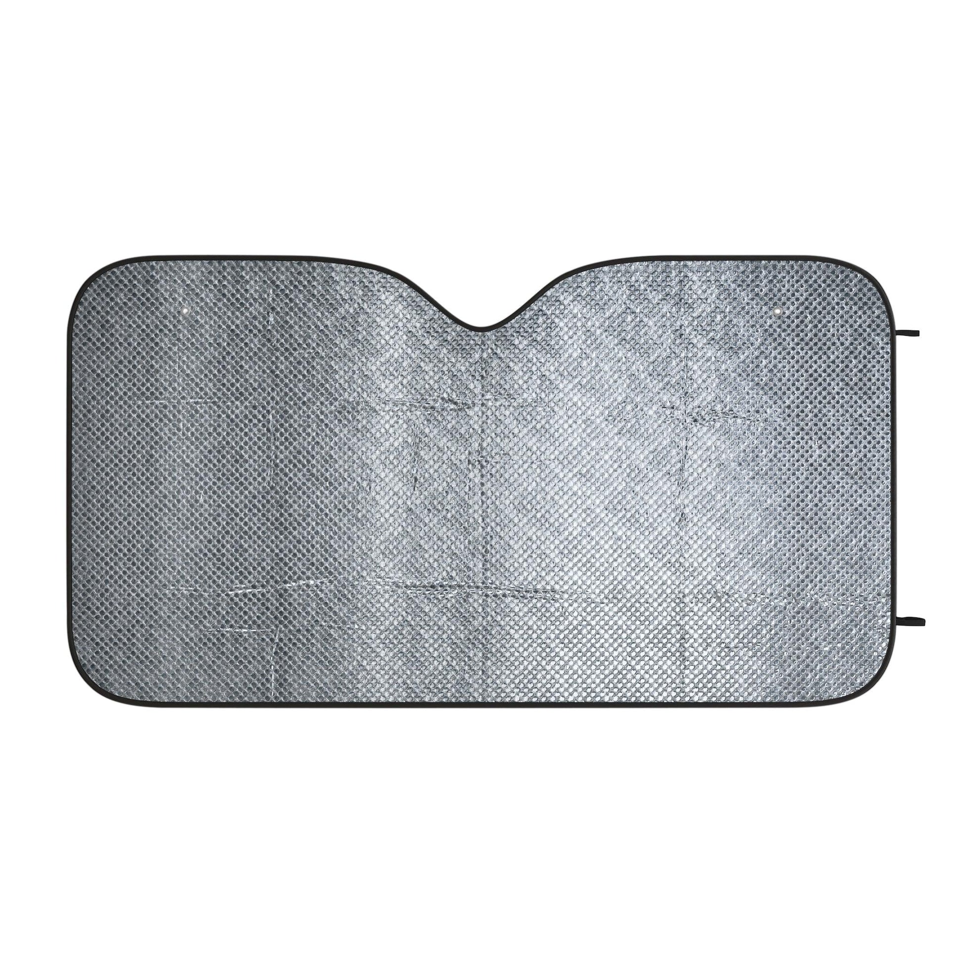 Grid Skull Car Sun Shades - Lizard Vigilante