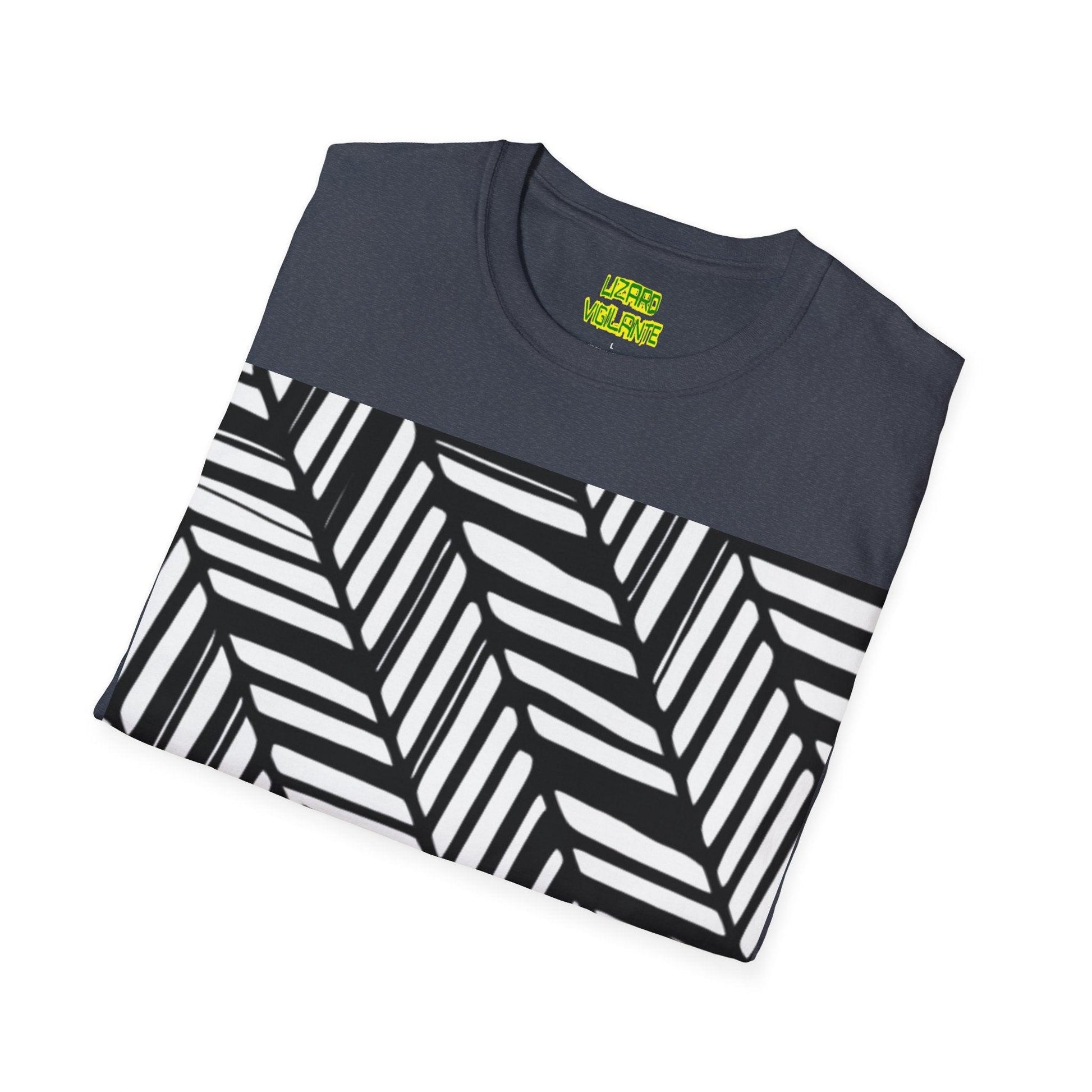 Liz Herringbone Unisex Softstyle T-Shirt - Lizard Vigilante