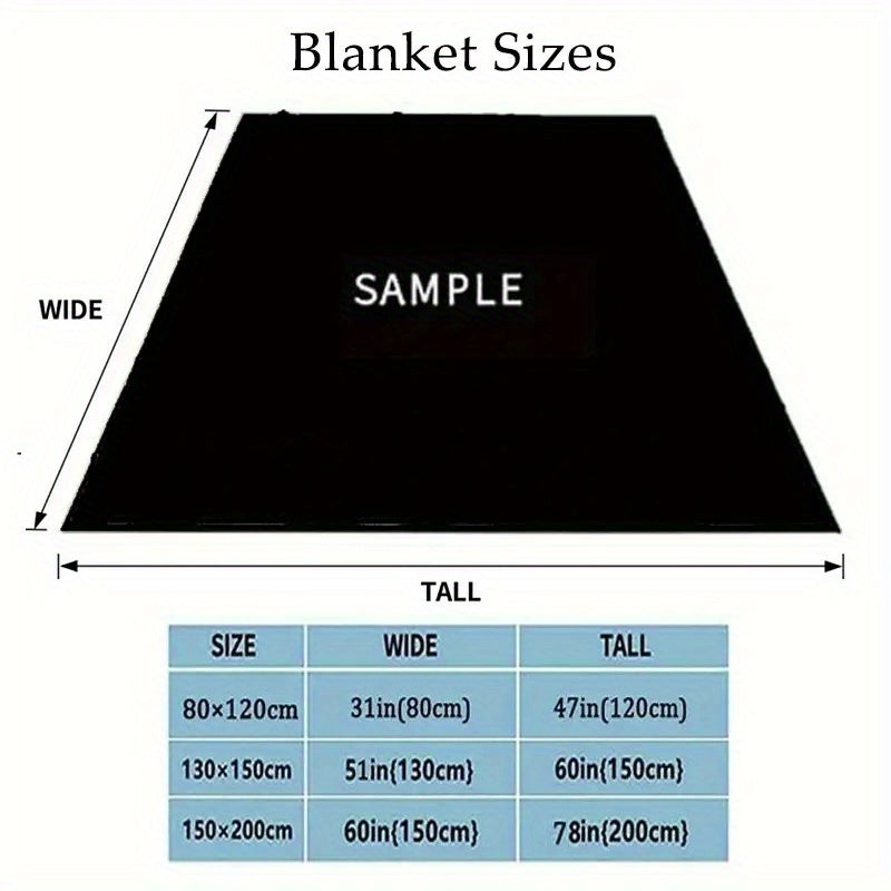 Purple Paisley Pattern Blanket, High-definition Printed Blanket, Soft And Comfortable Home Blanket, Car Travel Camping Warm Blanket, Office Lunch Break Blanket, 8.11oz Per Square Meter