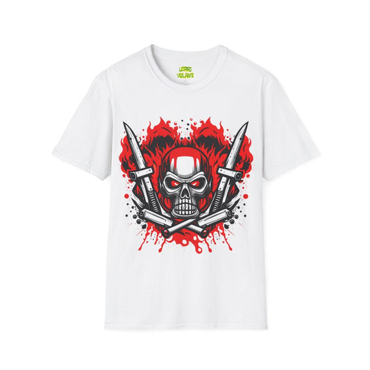 Skulled Unisex Softstyle T-Shirt - Lizard Vigilante