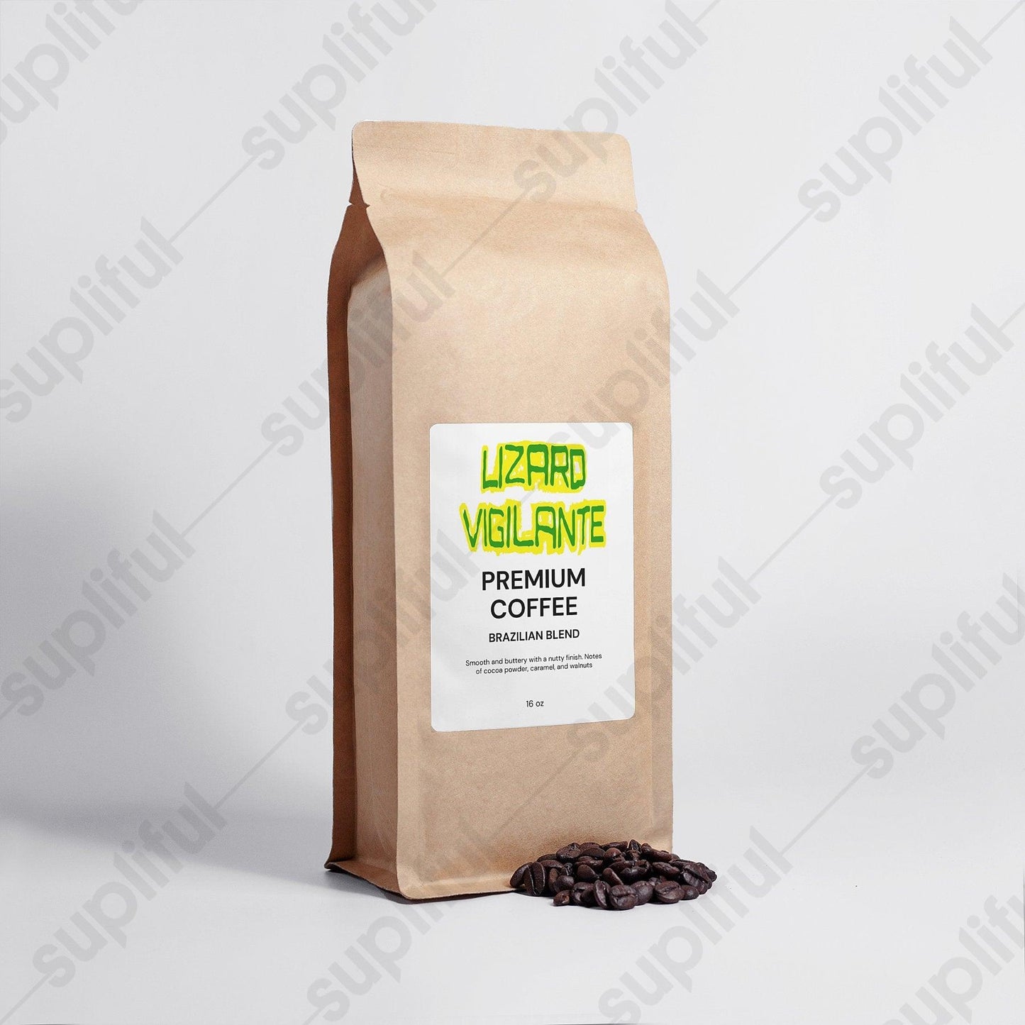 Lizard Vigilante Premium Brazilian Blend 16oz -Subscription Plan Available! - Lizard Vigilante