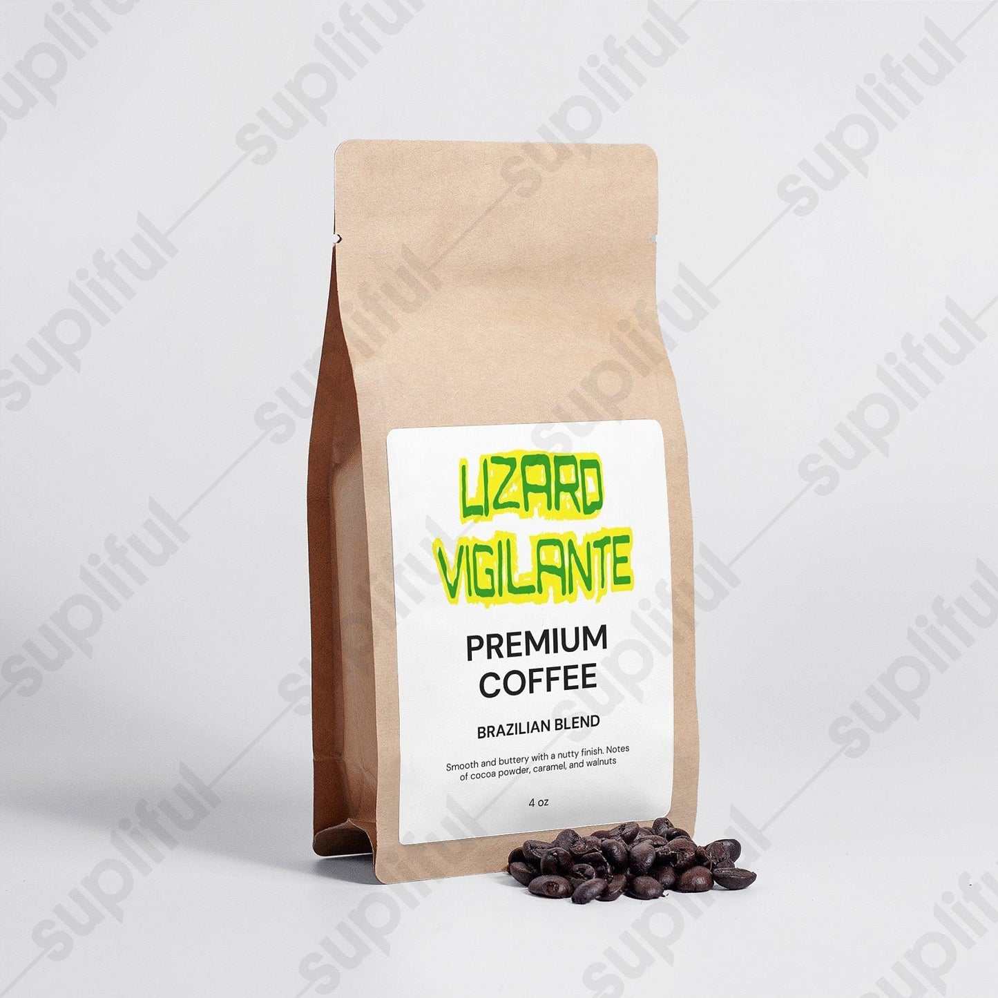 Lizard Vigilante Premium Brazilian Blend 4oz -Subscription Plan Available! - Lizard Vigilante