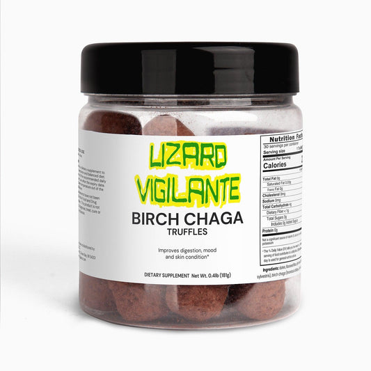 Lizard Vigilante Birch Chaga Truffles - Lizard Vigilante