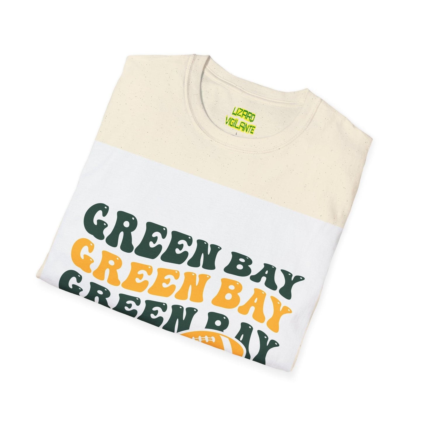 Green Bay Unisex Softstyle T-Shirt - Lizard Vigilante