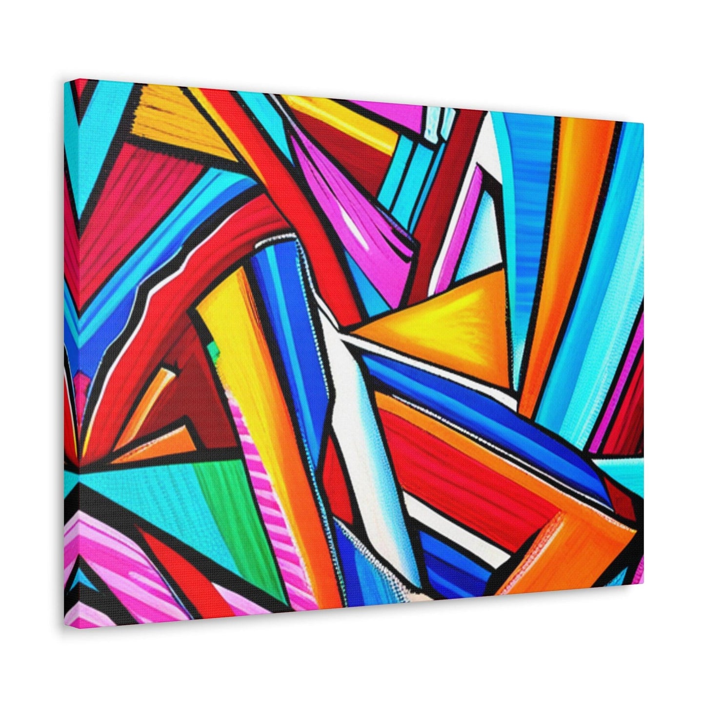 Geometrocide Canvas Gallery Wraps by Lizard Vigilante - Lizard Vigilante