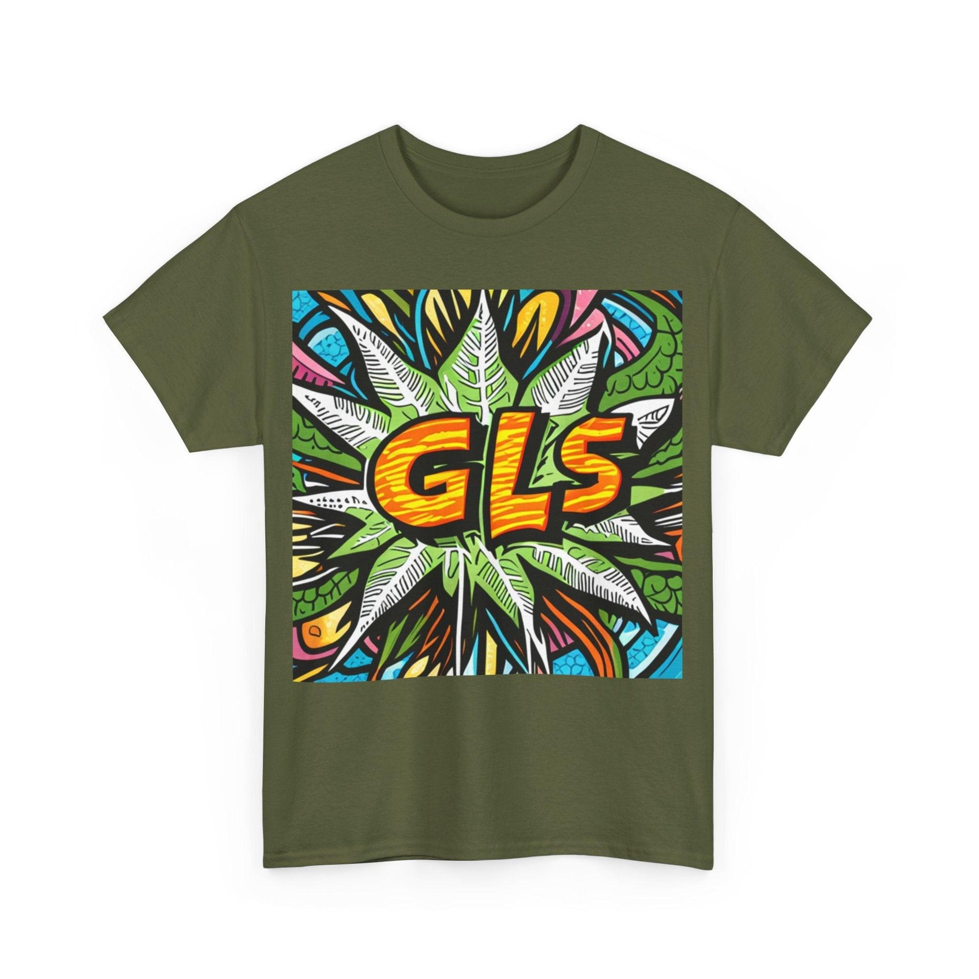 GreenLeaf Silo "GLS" Logo Unisex Heavy Cotton Tee - Lizard Vigilante