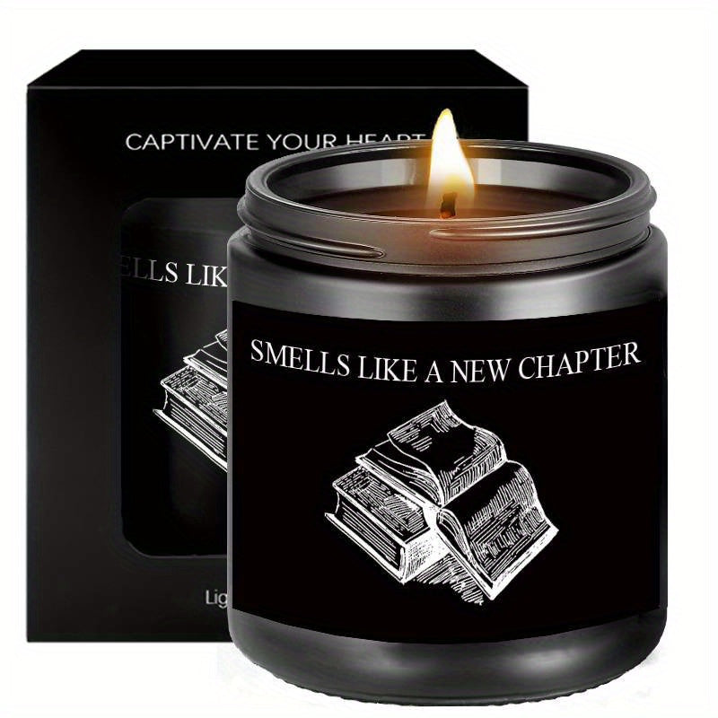 Sweet Book Lover Gift For Bookworm Bestfriend Her Him Gf Bf Girl Boy Women Man Gag Fun Cool Trendy Stuff Birthday Christmas Thanksgiving Anniversary Graduation Idea 2024 Unique Ornament Decor Lavender Scented Candle Small Box