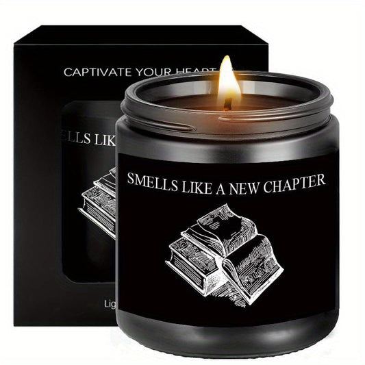 Sweet Book Lover Gift For Bookworm Bestfriend Her Him Gf Bf Girl Boy Women Man Gag Fun Cool Trendy Stuff Birthday Christmas Thanksgiving Anniversary Graduation Idea 2024 Unique Ornament Decor Lavender Scented Candle Small Box
