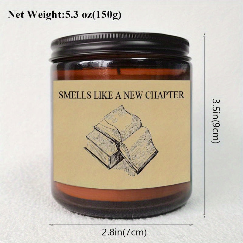 Sweet Book Lover Gift For Bookworm Bestfriend Her Him Gf Bf Girl Boy Women Man Gag Fun Cool Trendy Stuff Birthday Christmas Thanksgiving Anniversary Graduation Idea 2024 Unique Ornament Decor Lavender Scented Candle Small Box