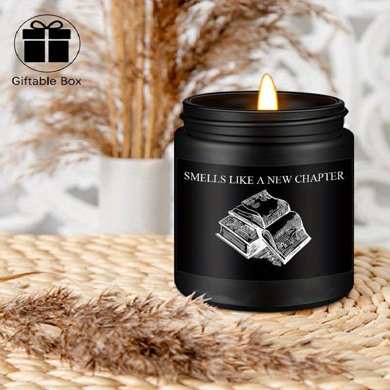 Sweet Book Lover Gift For Bookworm Bestfriend Her Him Gf Bf Girl Boy Women Man Gag Fun Cool Trendy Stuff Birthday Christmas Thanksgiving Anniversary Graduation Idea 2024 Unique Ornament Decor Lavender Scented Candle Small Box