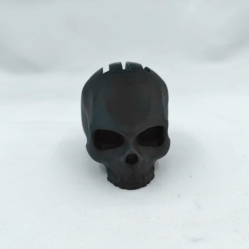 3D Printed Mohawk Skull Guitar Pick Holder - Durable ABS, Musical Instrument Accessory - Premium  from Lizard Vigilante - Just $10.99! Shop now at Lizard Vigilante