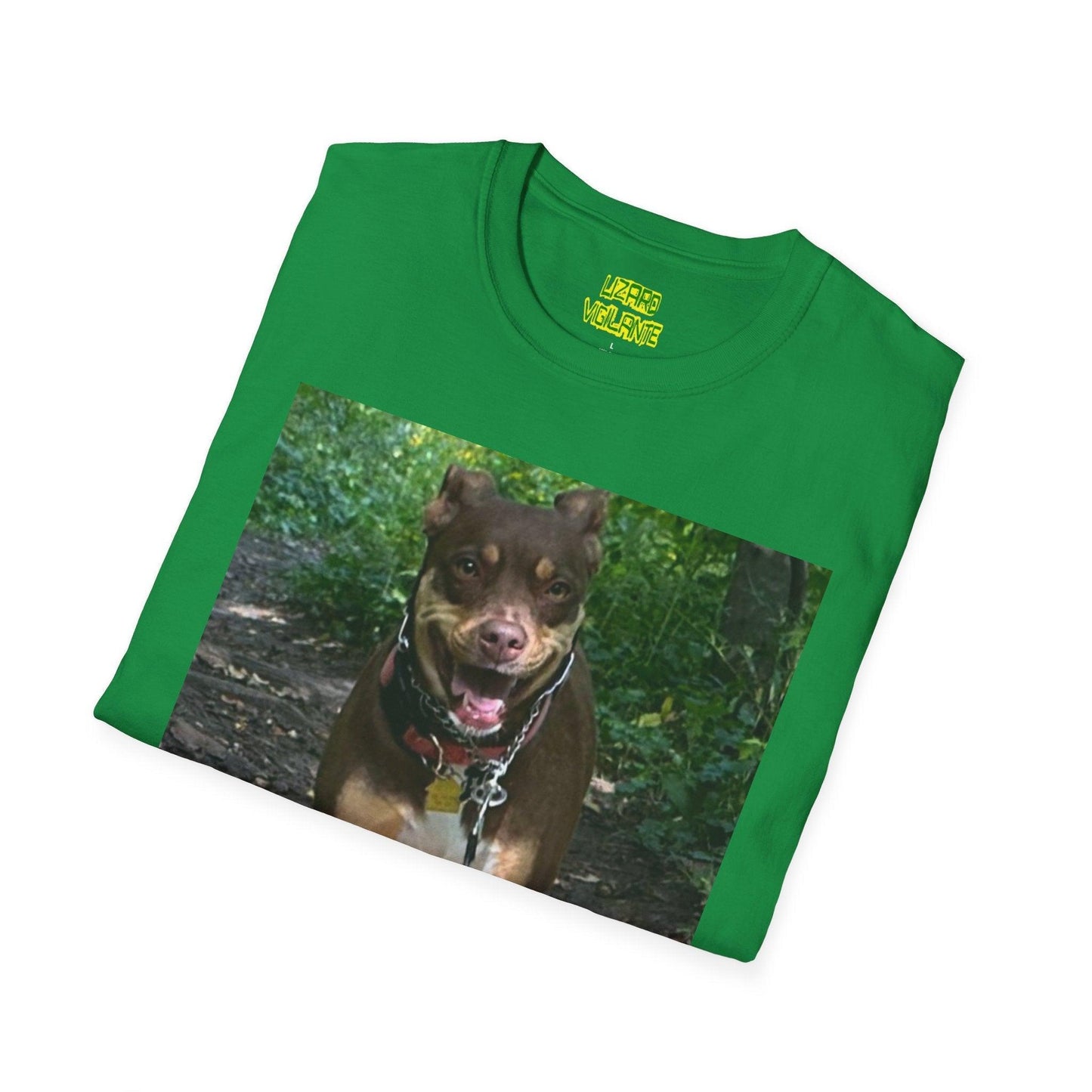 Primo the Band Dog Unisex Softstyle T-Shirt - Lizard Vigilante