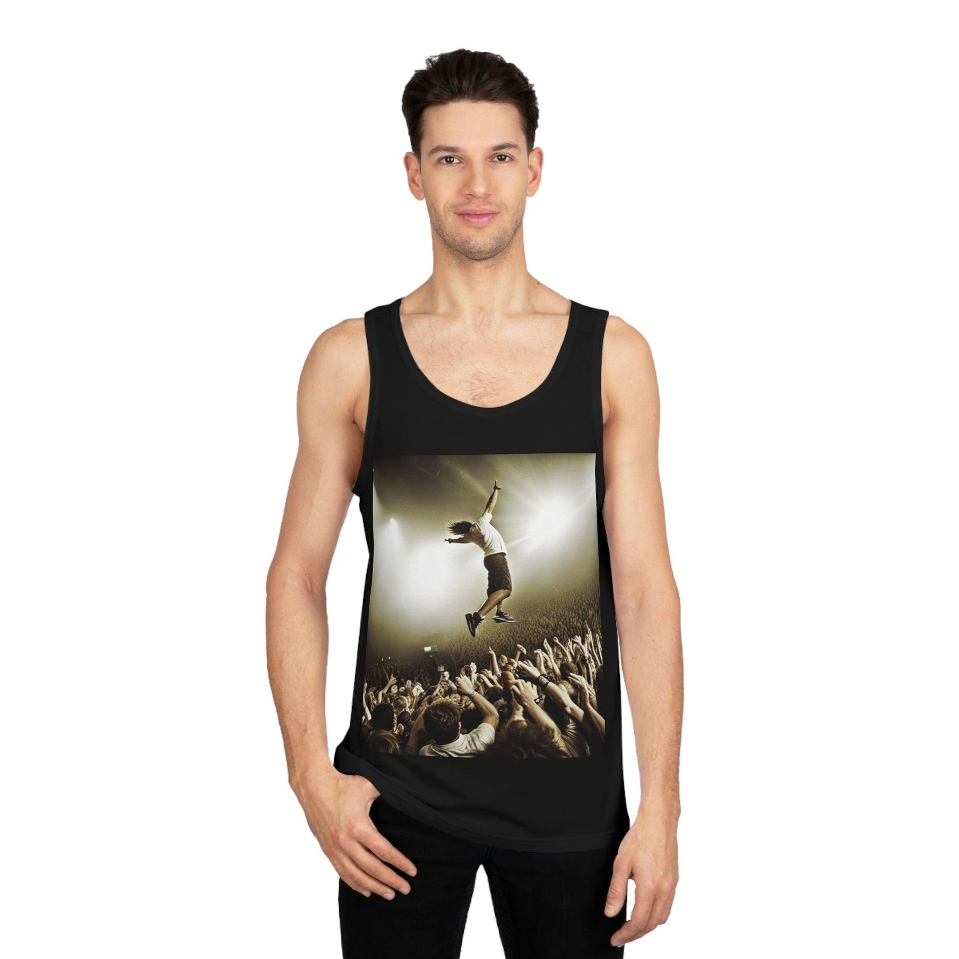 90s Grunge Unisex Softstyle™ Tank Top - Lizard Vigilante