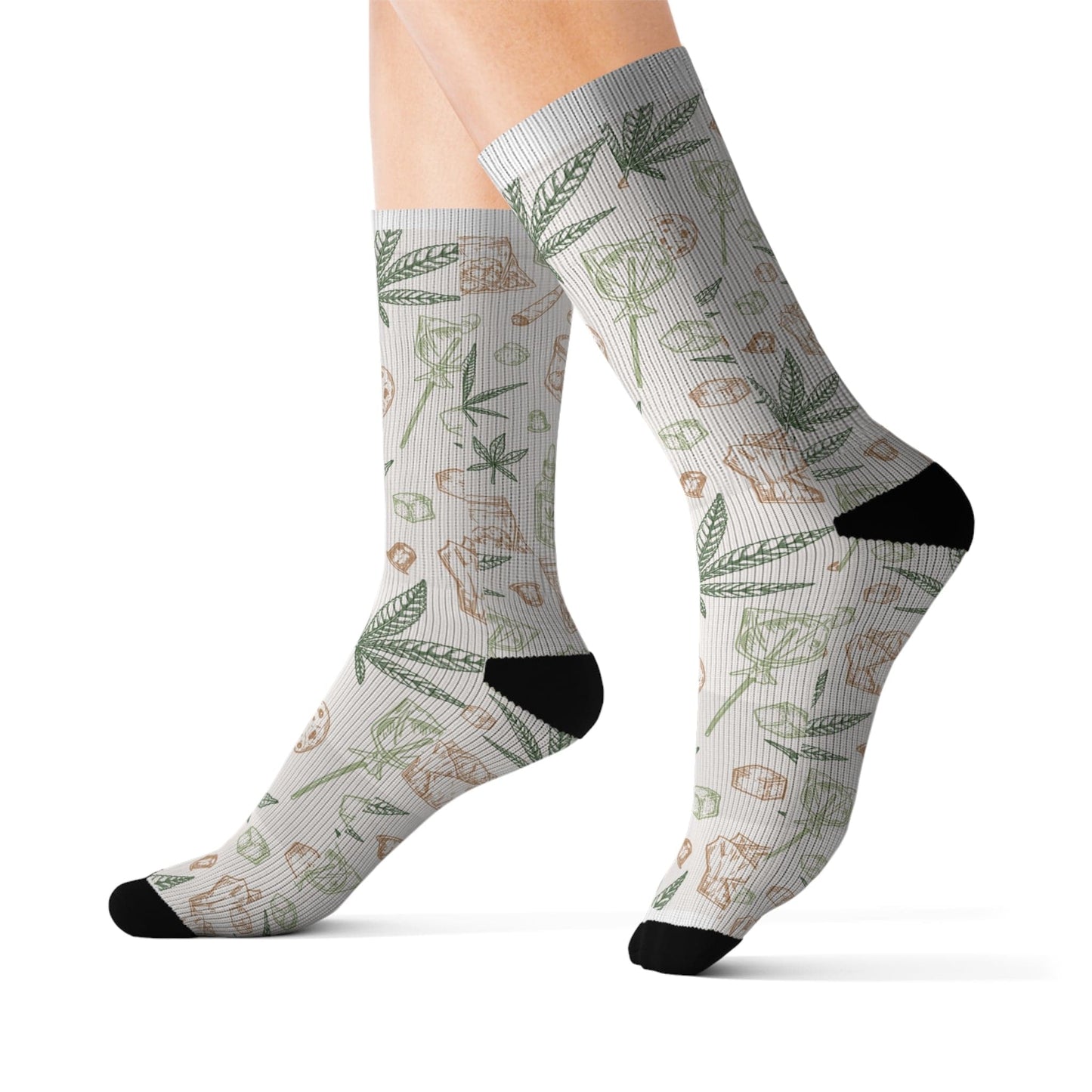 Retro Weed Socks