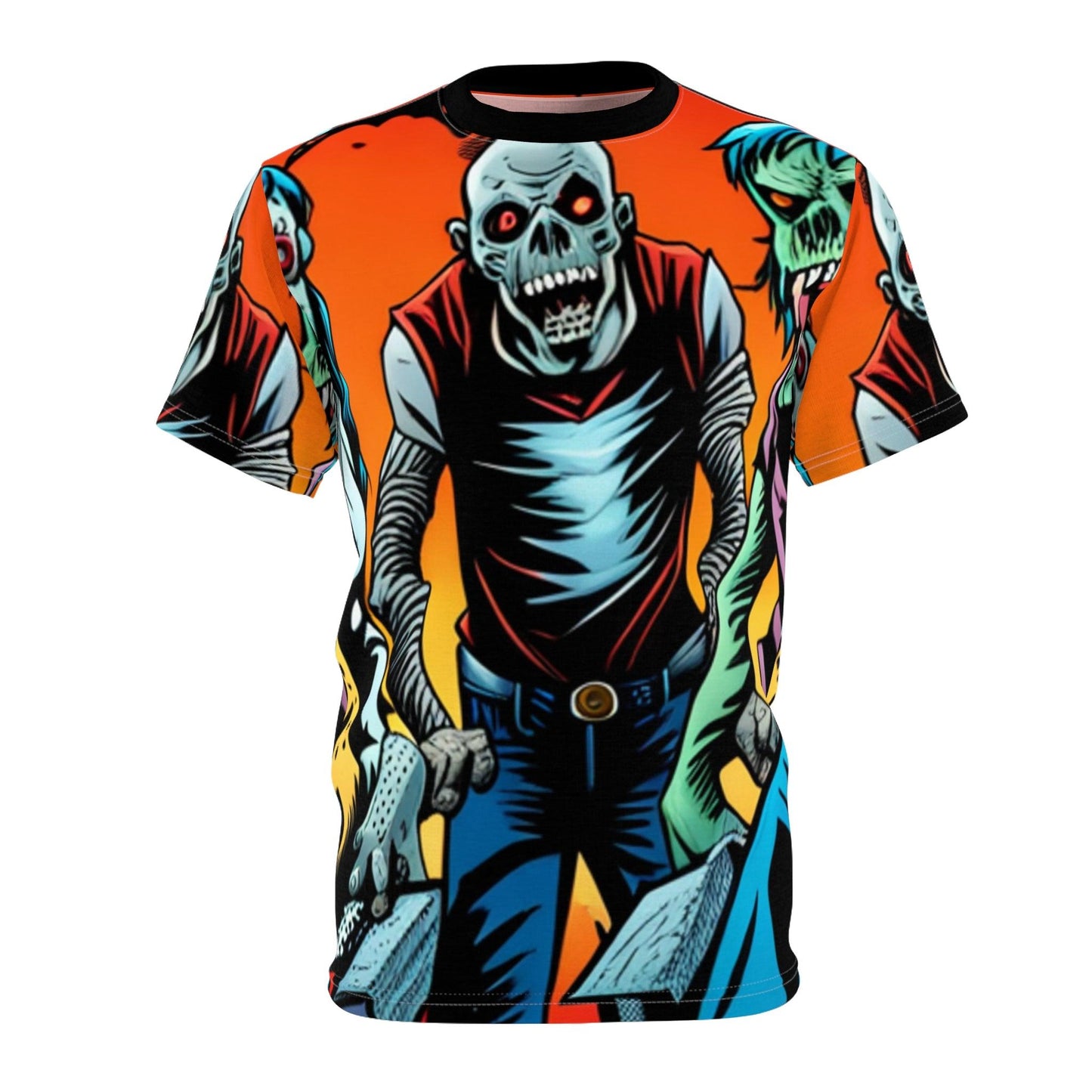 Thrash Zomb Unisex Cut & Sew Tee - Lizard Vigilante