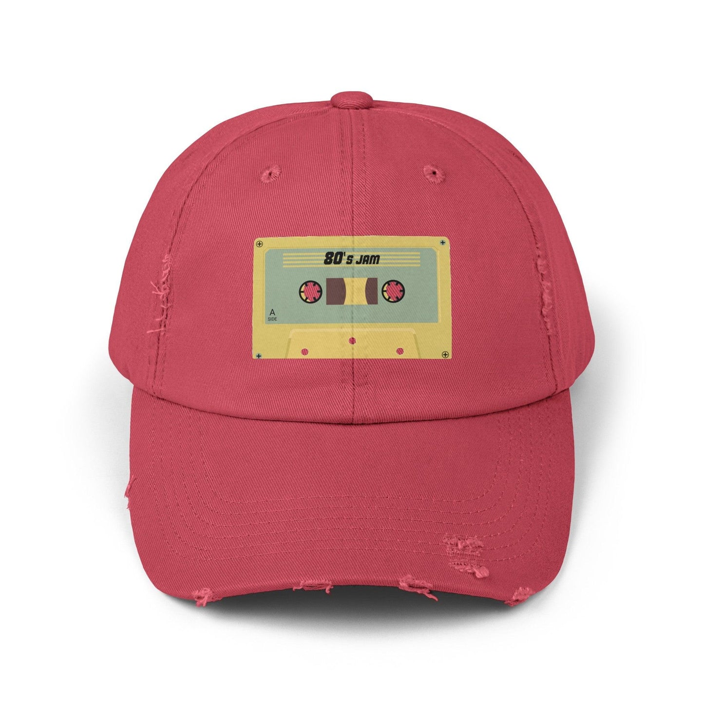 80s Jam Tape Unisex Distressed Cap - Lizard Vigilante