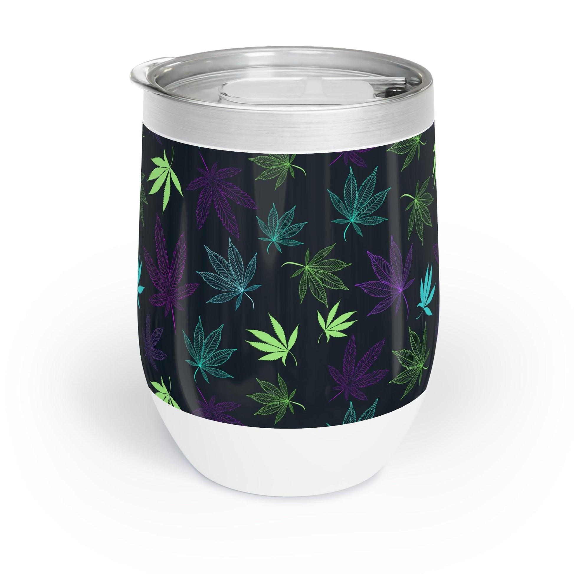 Weed Chill Wine Tumbler - Lizard Vigilante