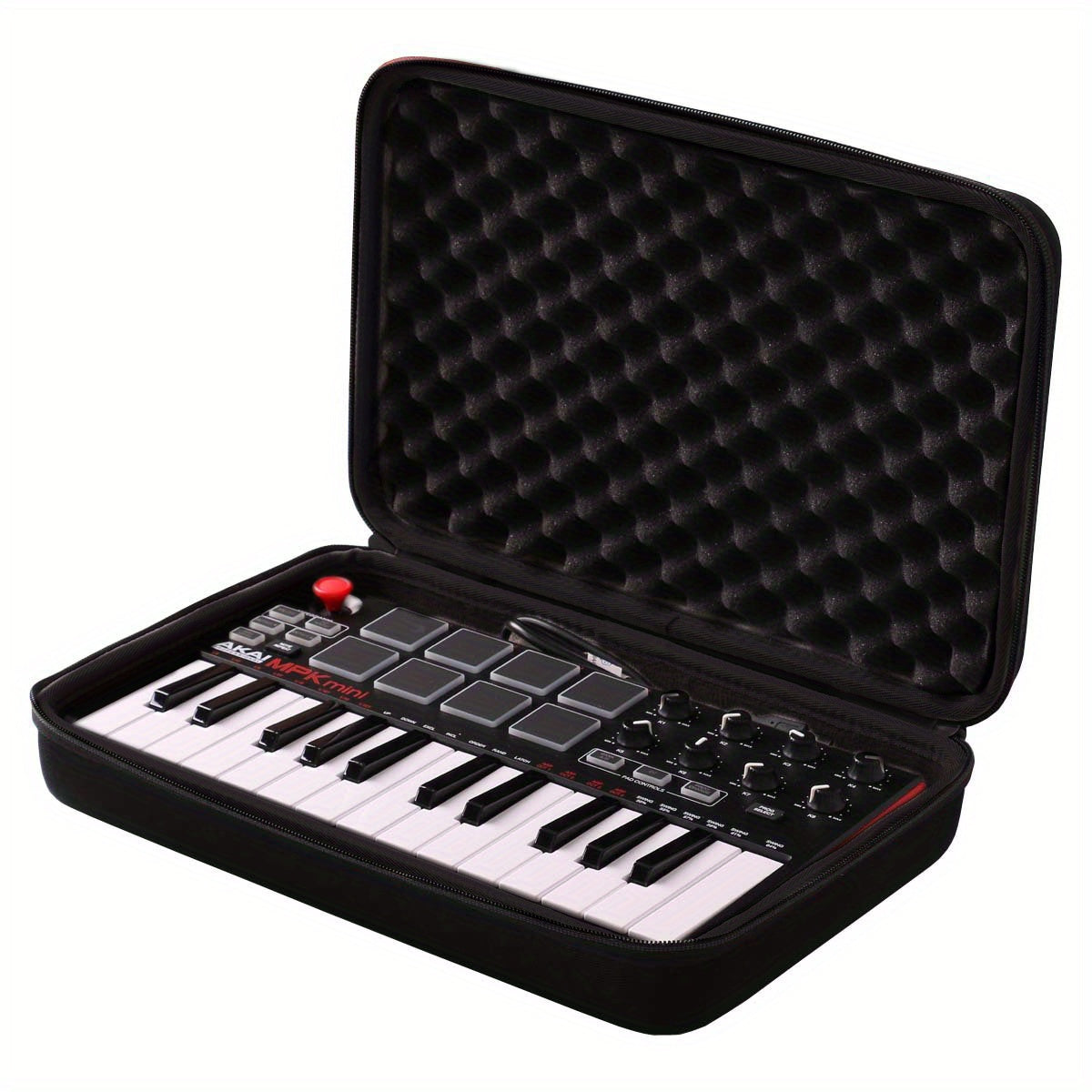 Akai Professional MPK Mini MK3/MKII Travel Case - Durable EVA Hard Shell Carrying Bag for 25-Key USB MIDI Keyboard Controller - Premium travel case from Lizard Vigilante - Just $28.99! Shop now at Lizard Vigilante