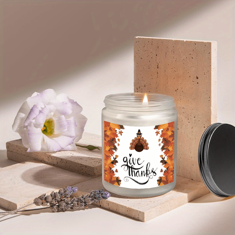 Lavender Scented Candle Bring Gratitude And Fall Blessing For Female Male Boyfriend Ladies Girls  Girlfriend Daughter Schoolmate Adult Friend  Godparents Who Have Everything Aunt Father Dad Students Girls  Boys On Autumn Than