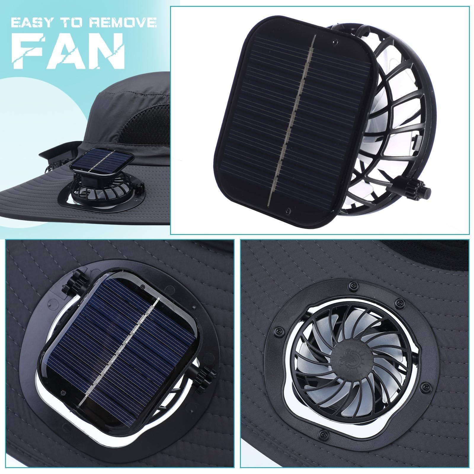 Ultimate 2-Fan Solar & USB Powered Wide Brim Sun Hat for Men – Cooling Sun Protection for Outdoor Adventures, Beach, Camping, and Fishing - Premium hat from Lizard Vigilante - Just $23.99! Shop now at Lizard Vigilante