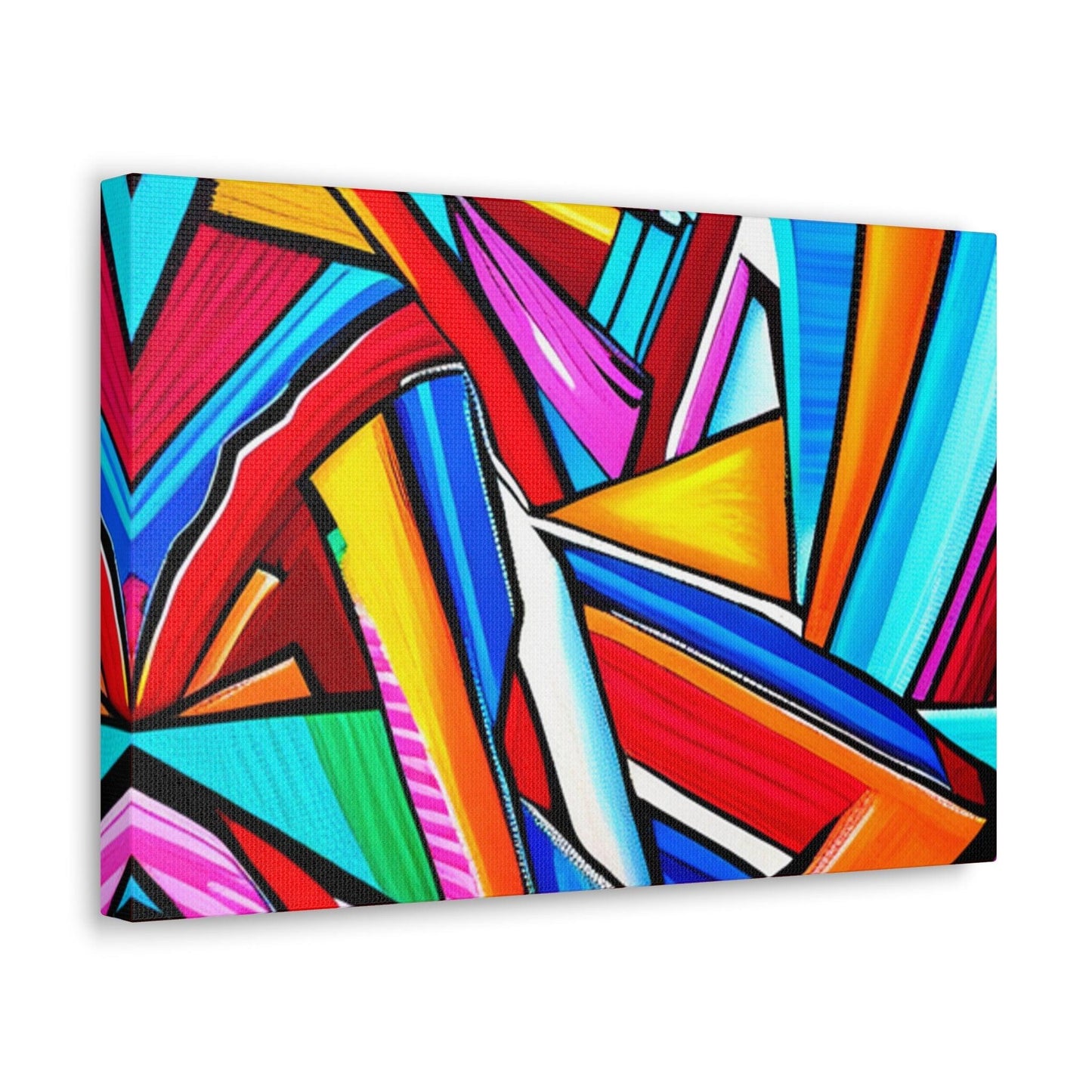 Geometrocide Canvas Gallery Wraps by Lizard Vigilante - Lizard Vigilante