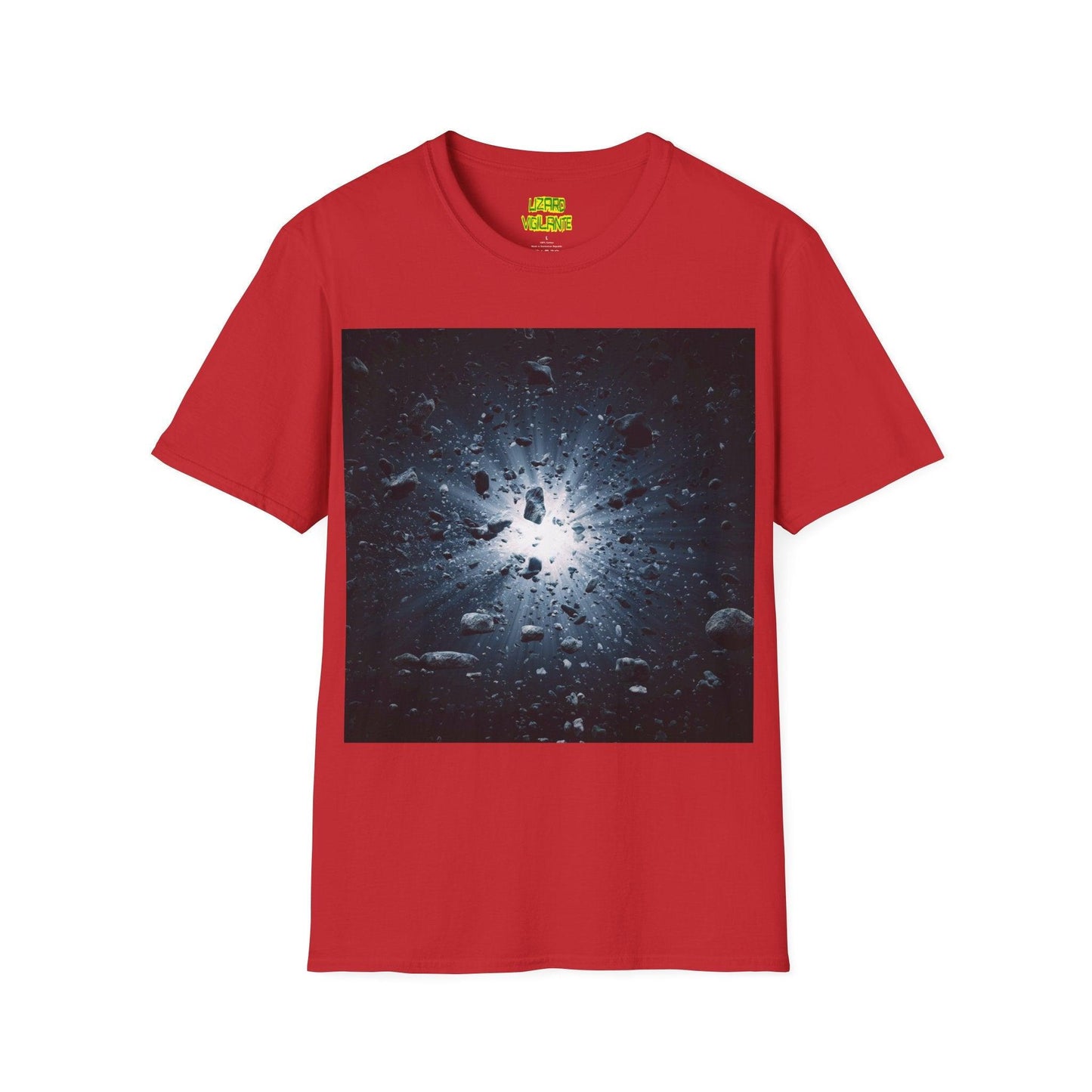 Space Rocks Unisex Softstyle T-Shirt - Lizard Vigilante