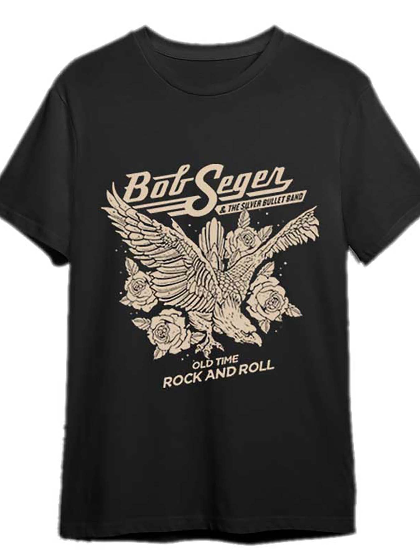 Bob Seger "Bob" Graphic Tee – Classic Short Sleeve T-Shirt for Music Lovers - Premium T-Shirt from Lizard Vigilante - Just $26.99! Shop now at Lizard Vigilante