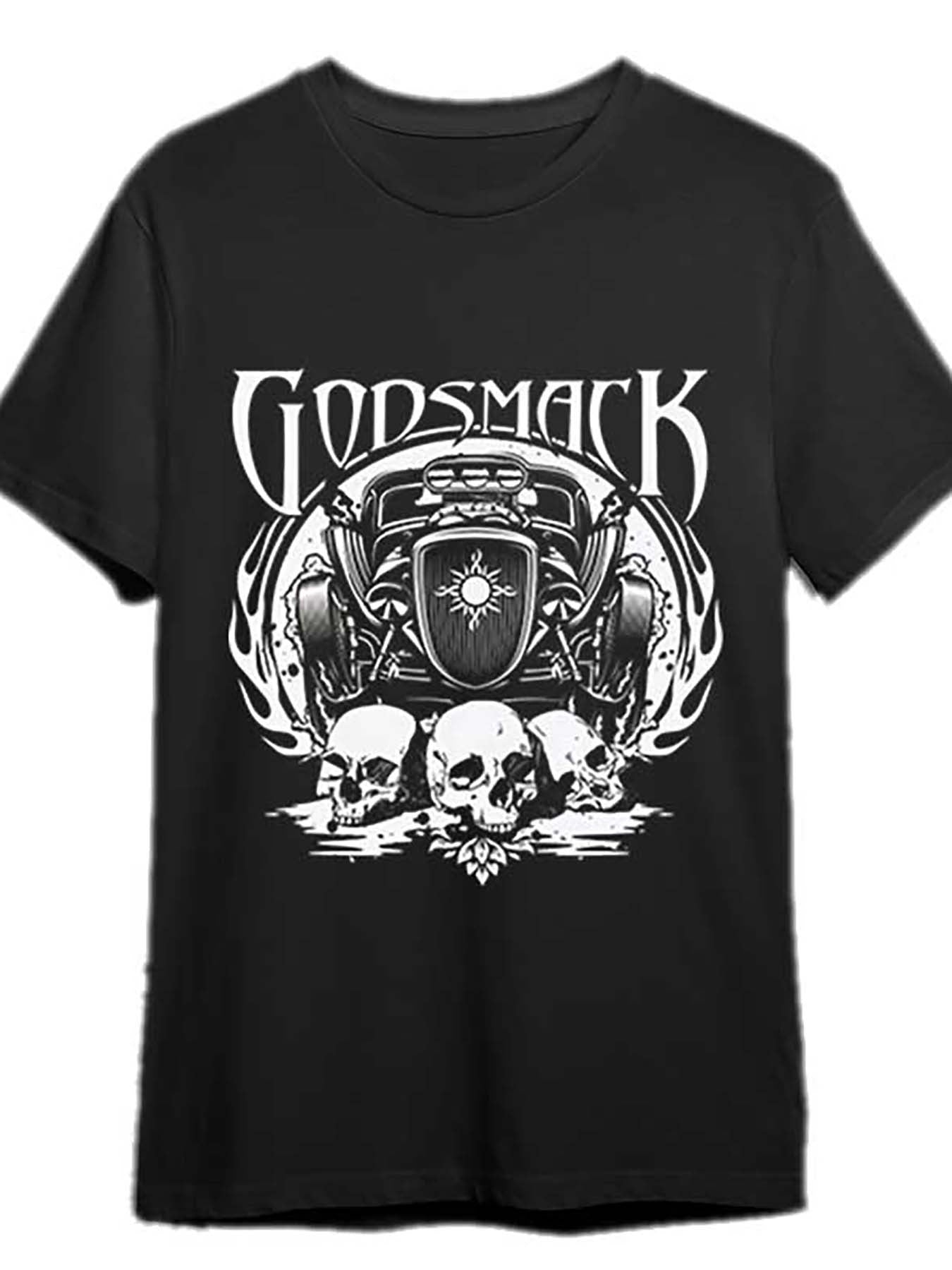 Godsmack T-shirt - Rock Band Shirt - Lighting Up The Sky Album 335385 funny Men’s Short Sleeve Graphic T-shirt Collection black PR - Premium  from Lizard Vigilante - Just $26.99! Shop now at Lizard Vigilante