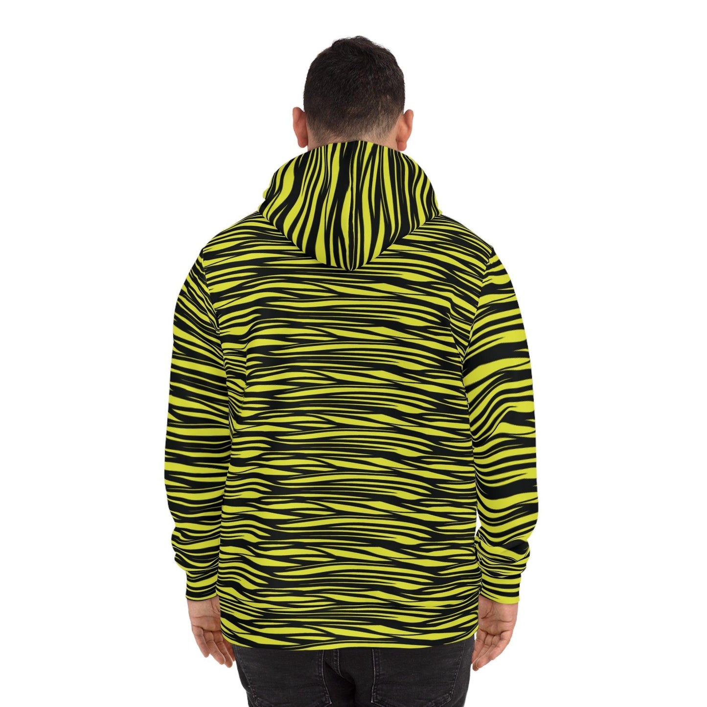 Yellow Black Camo Fashion Hoodie - Lizard Vigilante