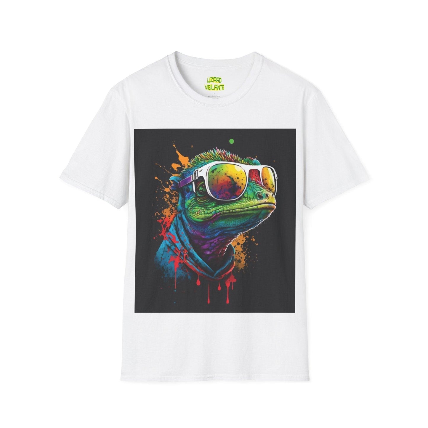 Shlizard Unisex Softstyle T-Shirt - Lizard Vigilante