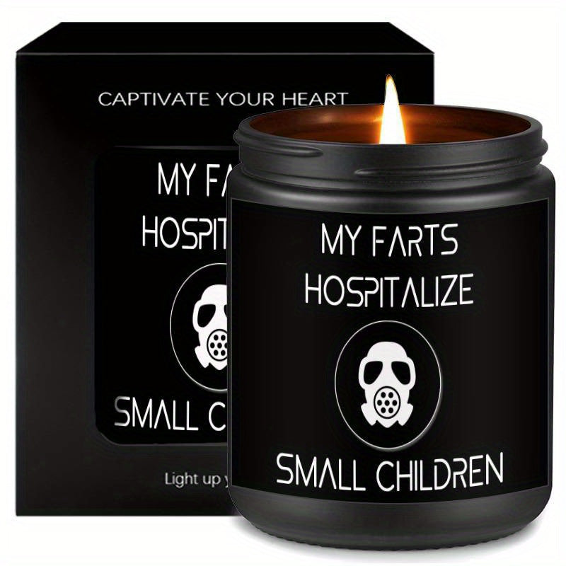 Funny Fart Gag Prank Lavender Scented Candle – Heartfelt & Humorous Gift for Friends, Family, Clergy - Premium candle from Lizard Vigilante - Just $19.99! Shop now at Lizard Vigilante