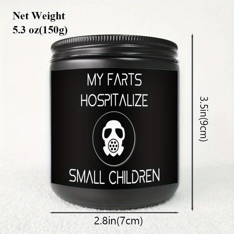 Funny Fart Gag Prank Lavender Scented Candle – Heartfelt & Humorous Gift for Friends, Family, Clergy - Premium candle from Lizard Vigilante - Just $19.99! Shop now at Lizard Vigilante