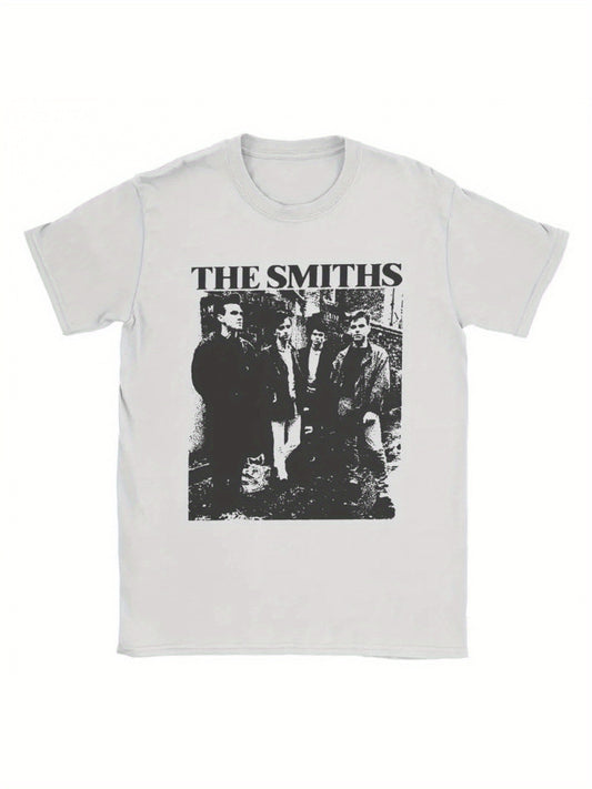 The Smiths Vintage T-Shirt | Classic Rock Tee - Premium T-shirt from Lizard Vigilante - Just $23.88! Shop now at Lizard Vigilante