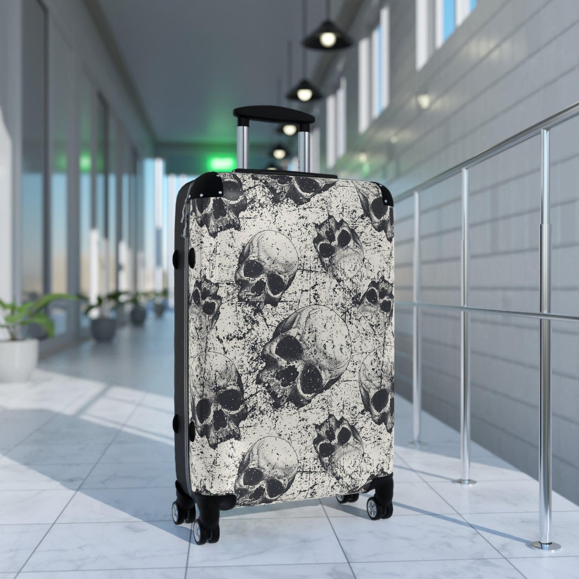 Ancient Skulls Suitcase - Premium Bags from Printify - Just $162.61! Shop now at Lizard Vigilante