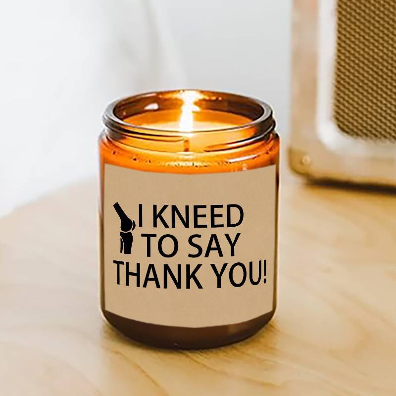 Surgical Recovery Lavender Scented Candle Gifts Ideas for Orthopedist, Women, Men, Her, Him, Doctor, Nurse on Birthday Christmas Thank You Funny Unique Home Decor Essential Presents