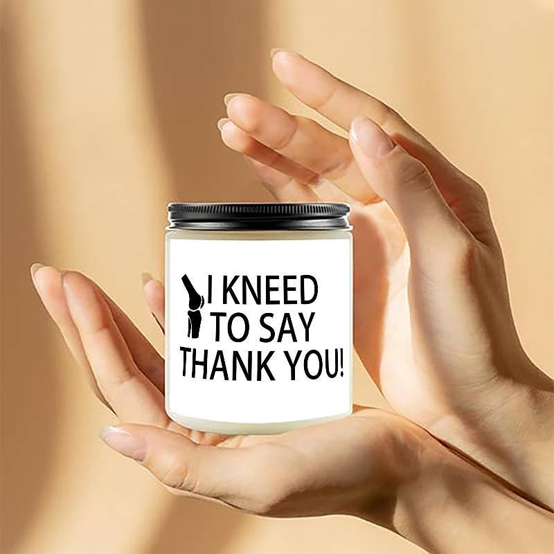 Surgical Recovery Lavender Scented Candle Gifts Ideas for Orthopedist, Women, Men, Her, Him, Doctor, Nurse on Birthday Christmas Thank You Funny Unique Home Decor Essential Presents