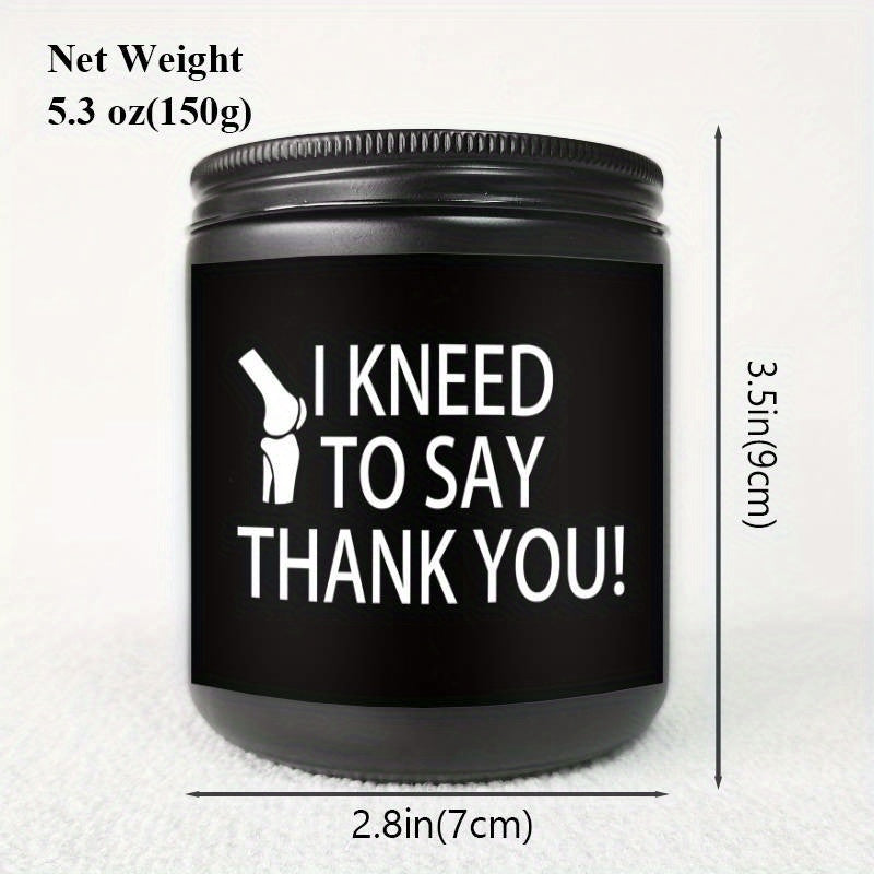 Surgical Recovery Lavender Scented Candle Gifts Ideas for Orthopedist, Women, Men, Her, Him, Doctor, Nurse on Birthday Christmas Thank You Funny Unique Home Decor Essential Presents