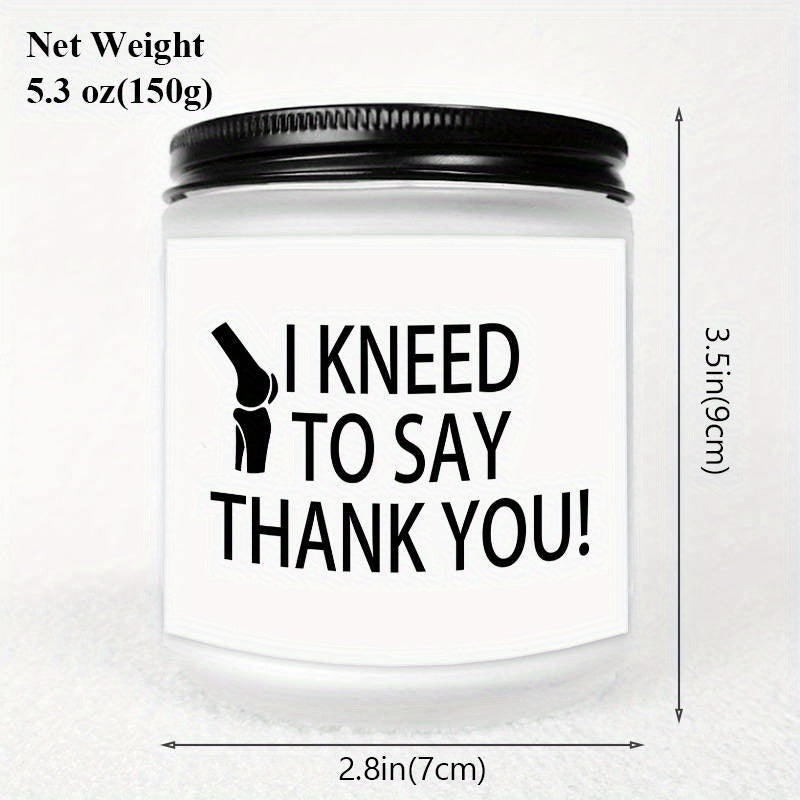 Surgical Recovery Lavender Scented Candle Gifts Ideas for Orthopedist, Women, Men, Her, Him, Doctor, Nurse on Birthday Christmas Thank You Funny Unique Home Decor Essential Presents