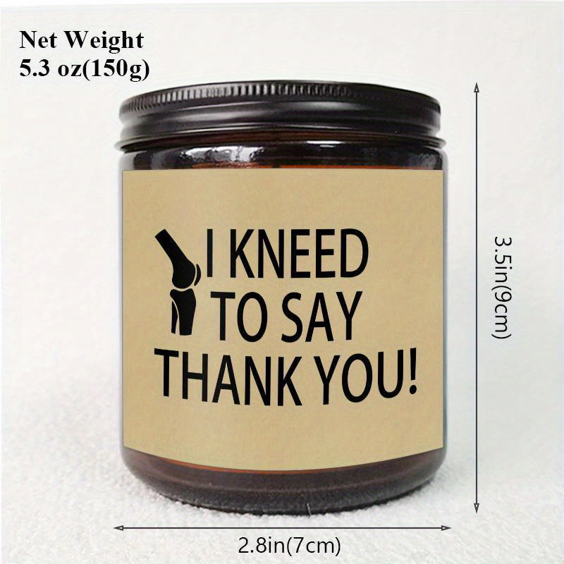 Surgical Recovery Lavender Scented Candle Gifts Ideas for Orthopedist, Women, Men, Her, Him, Doctor, Nurse on Birthday Christmas Thank You Funny Unique Home Decor Essential Presents