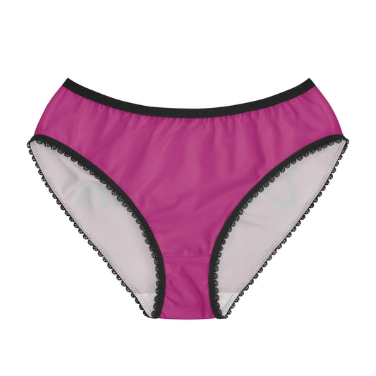 Dog Mom with Puppy Paw & Heart on Backside Women's Briefs (AOP) - Lizard Vigilante