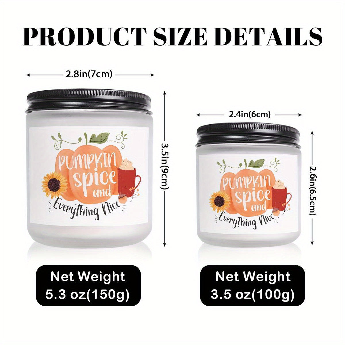 Hello Pumpkin Scented Candle Fall AutumnThemed Orange Terracotta Burnt Rustic Farmhouse September October Harvest Thanksgiving Day Decoration Gift for Women Woman Hostess Friends Her Mom Wife Grandma Cute Items Essenti