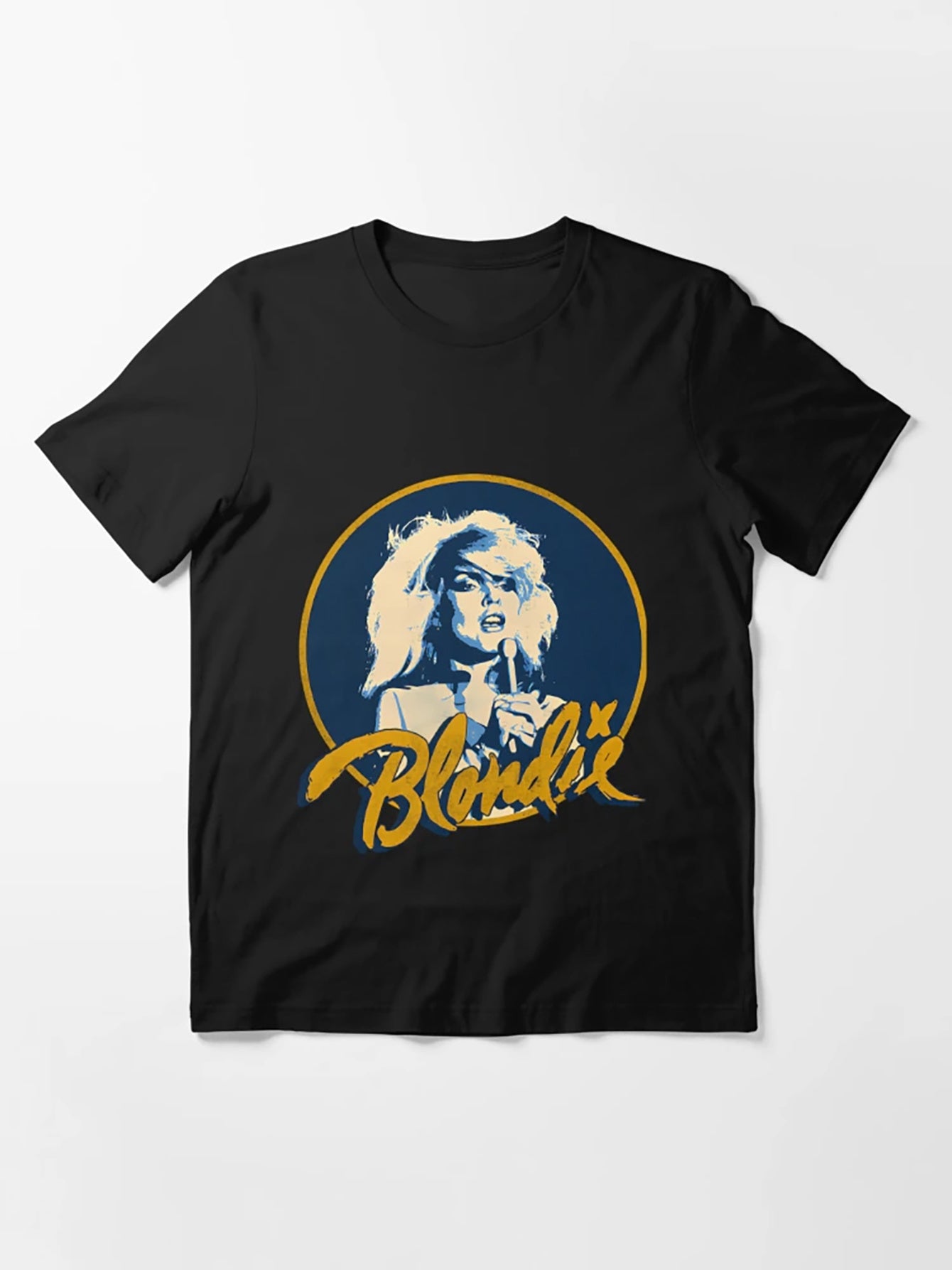 Vintage Blondie Punk Rock T-Shirt – Must-Have 70s Retro Band Tee for Men - Premium T-Shirt from Lizard Vigilante - Just $23.88! Shop now at Lizard Vigilante