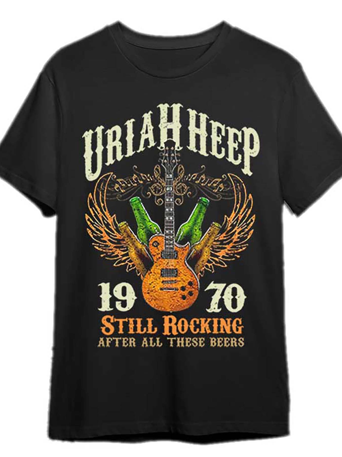 Uriah Heep "Still Rock" Men's T-Shirt – Bold Graphic Tee for Rock Fans - Premium T-shirt from Lizard Vigilante - Just $23.88! Shop now at Lizard Vigilante