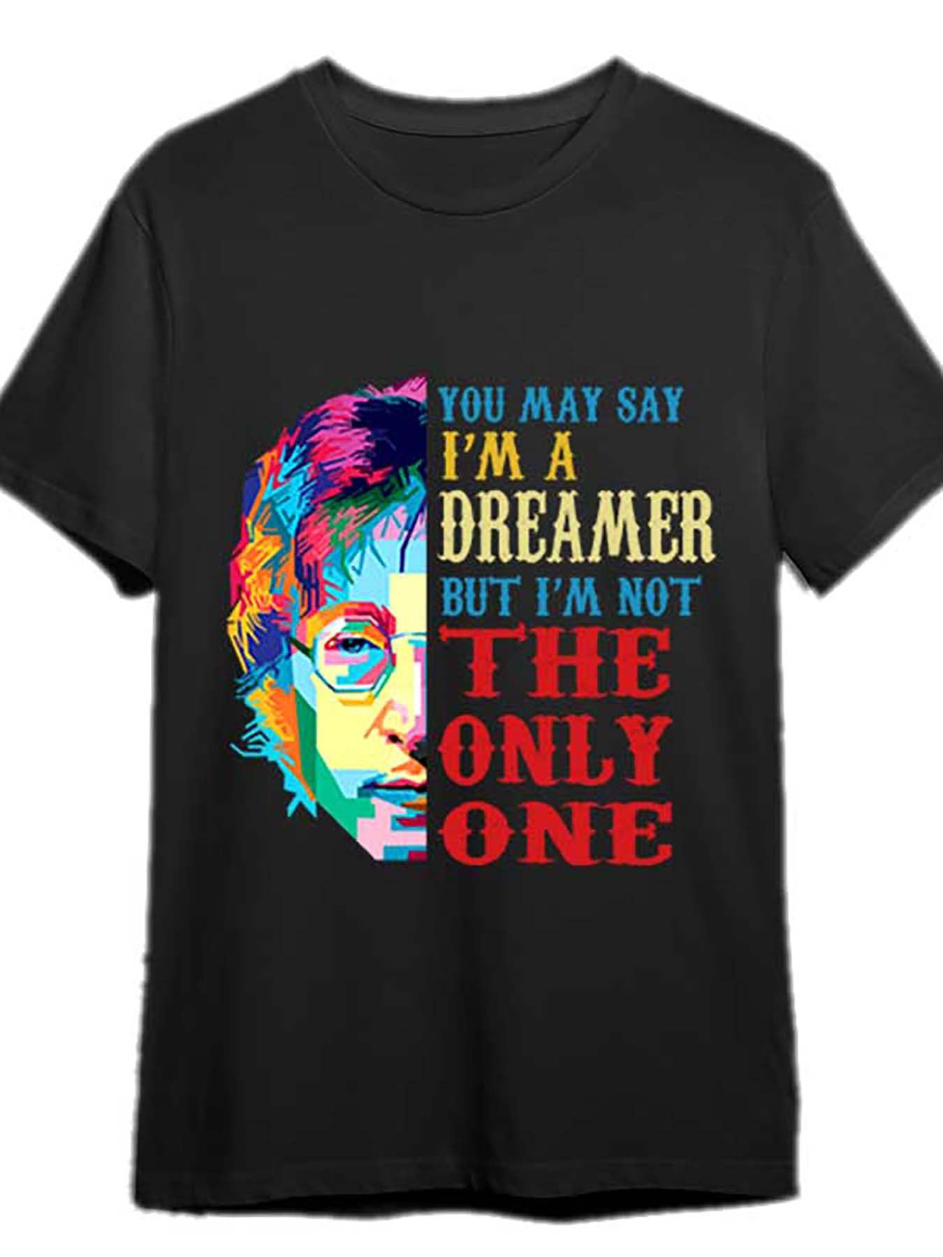 John Lennon Imagine T-Shirt - Men's Short Sleeve Series - Premium T-shirt from Lizard Vigilante - Just $27.99! Shop now at Lizard Vigilante