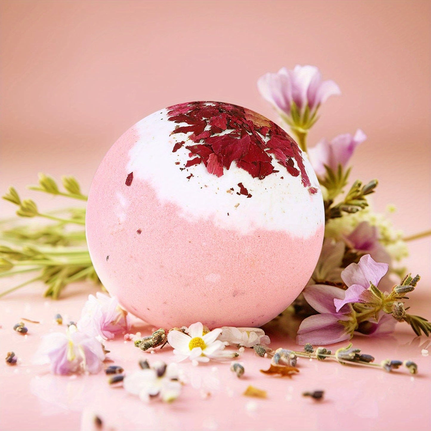 Chic Pink "I'm Not Old, I'm Classic" Insulated Travel Tumbler Set with Lid - Includes Scented Candle, Bath Soap, & Floral Bookmark - Ideal Birthday & Christmas Gift for Men & Women Turning 40, 50, 55, 60, 65, 70, 80, 90 Years