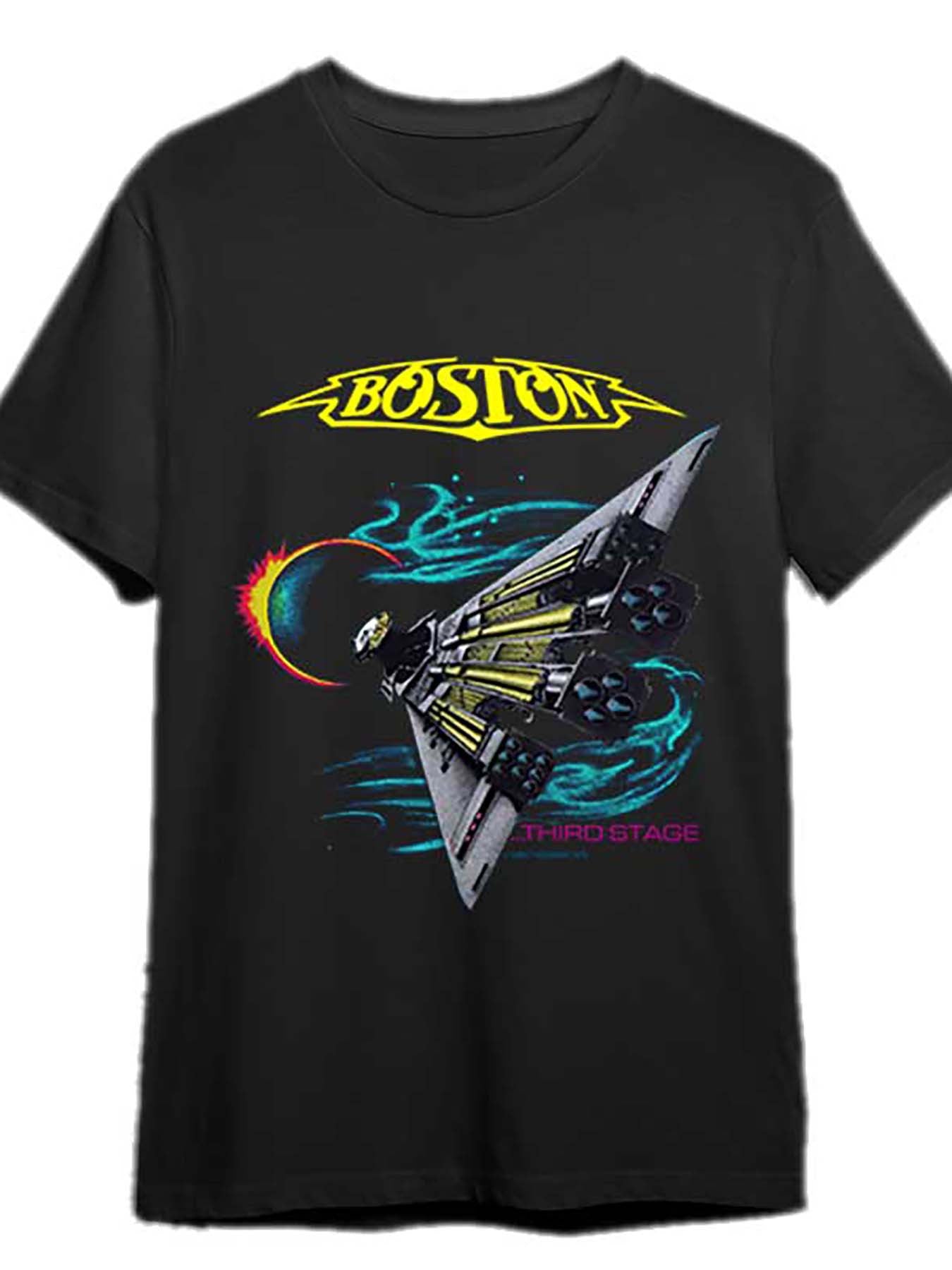 Boston Rock Band Concert Tour 1987 T-Shirt, Boston Tour Shirt 336170 funny Men’s Short Sleeve Graphic T-shirt Collection black PR - Premium  from Lizard Vigilante - Just $26.99! Shop now at Lizard Vigilante